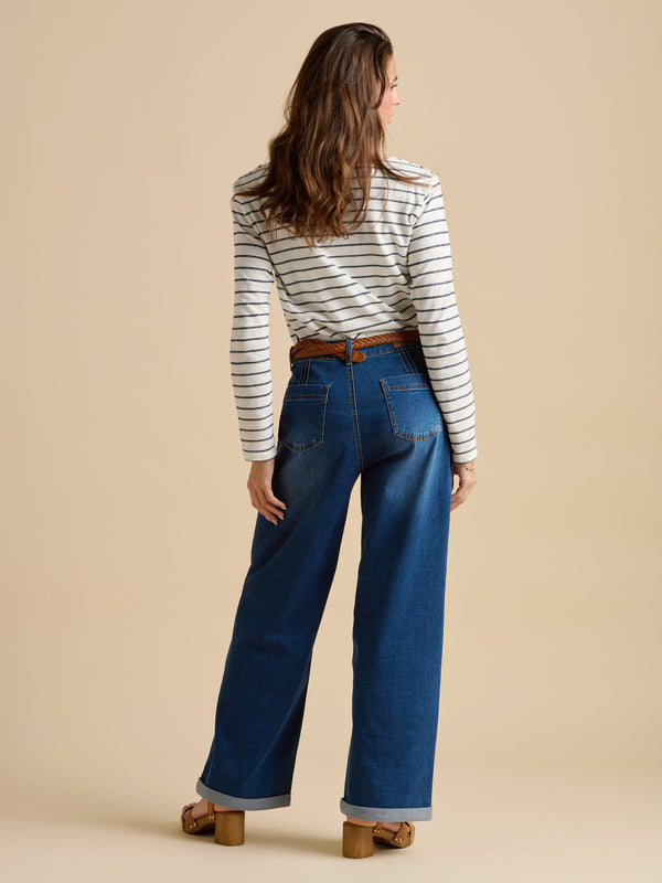 Brakeburn Stripe Bella Crew Neck Sweat