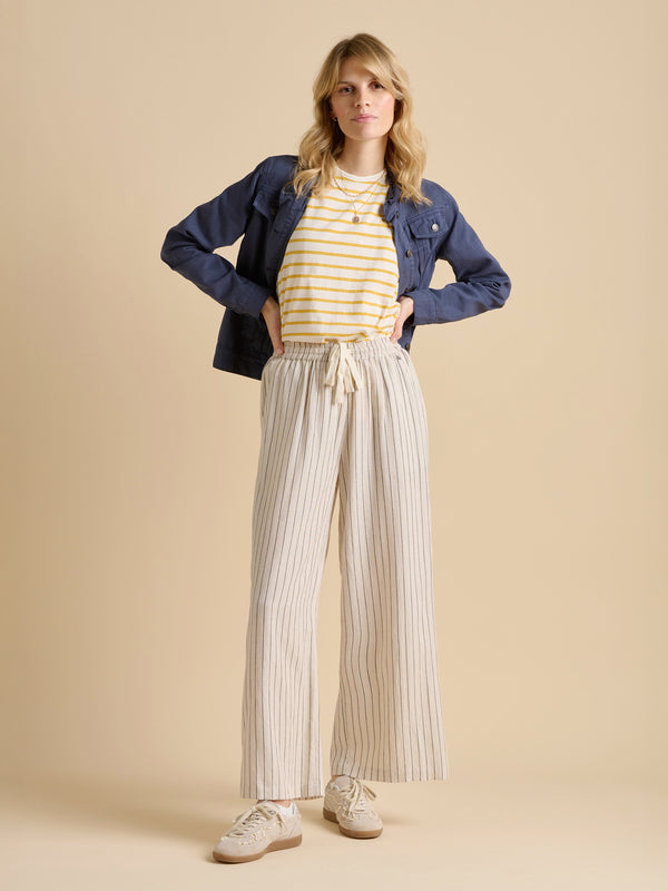 brakeburn Stripe Wide Leg Trouser