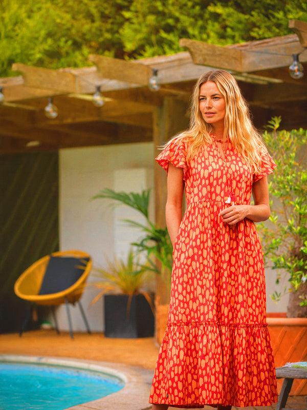 brakeburn Sundown Maxi Dress