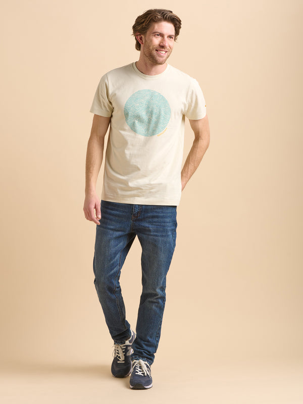 Brakeburn Waves Circle Tee