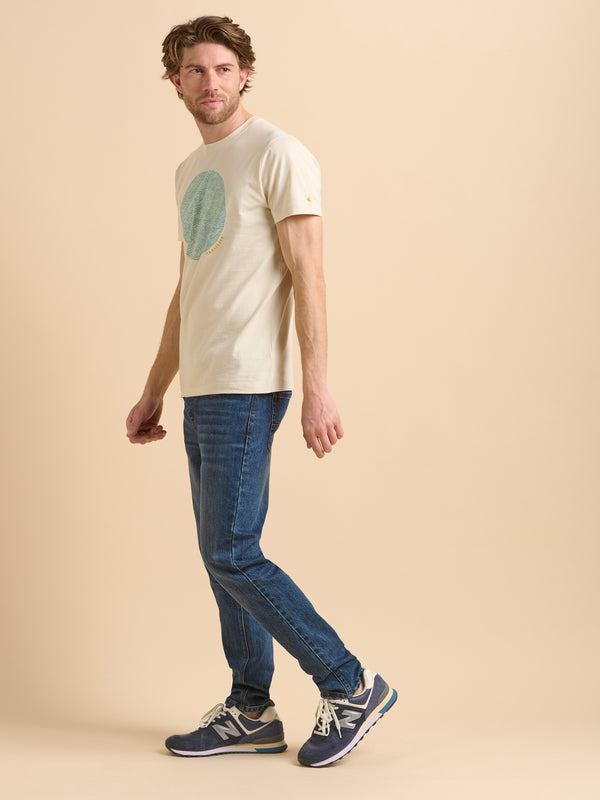 Brakeburn Waves Circle Tee