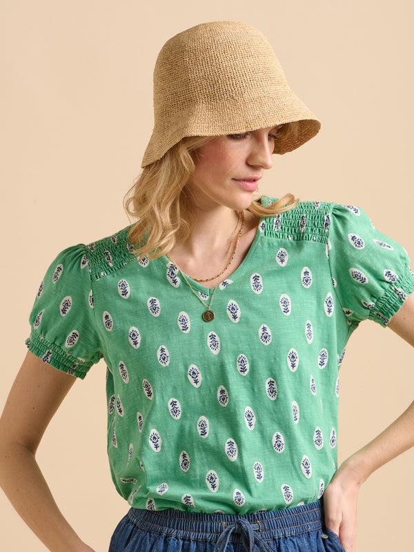 brakeburn Woodblock Jersey T Shirt