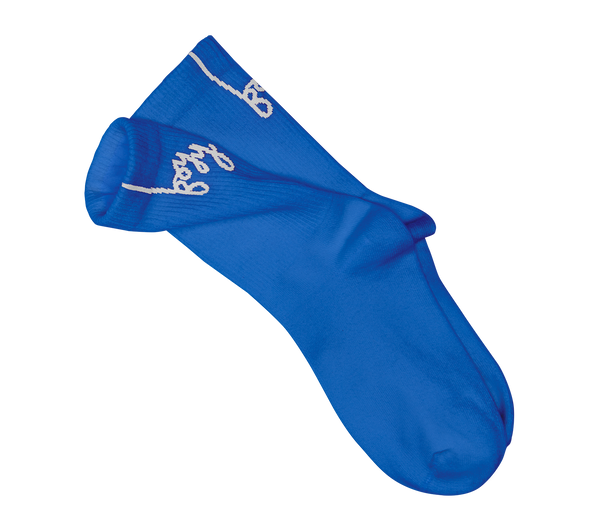 boyy Boyy Crew Socks Blue