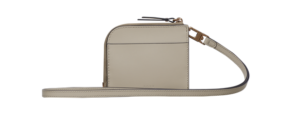 Boyy Buckle Card Holder Tortora