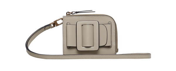 boyy Buckle Card Holder Tortora