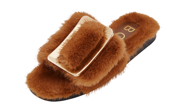 Boyy Buckle Sandal Minky Brown