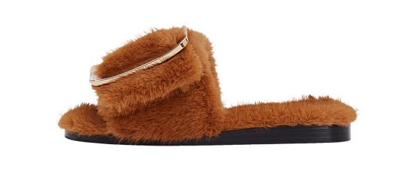 boyy Buckle Sandal Minky Brown