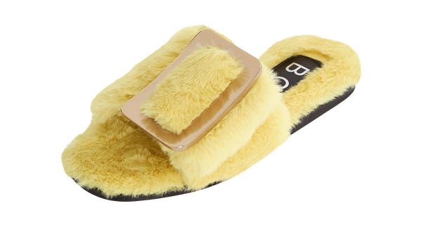 Boyy Buckle Sandal Minky Canary