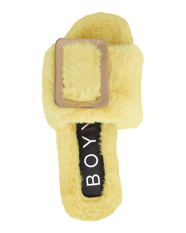 Boyy Buckle Sandal Minky Canary