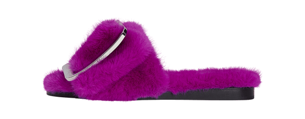 boyy Buckle Sandal Minky Violet