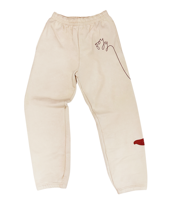 Boyy Chili Sweatpants Almond Milk