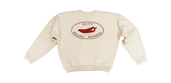 Boyy Chili Sweatshirt Almond Milk