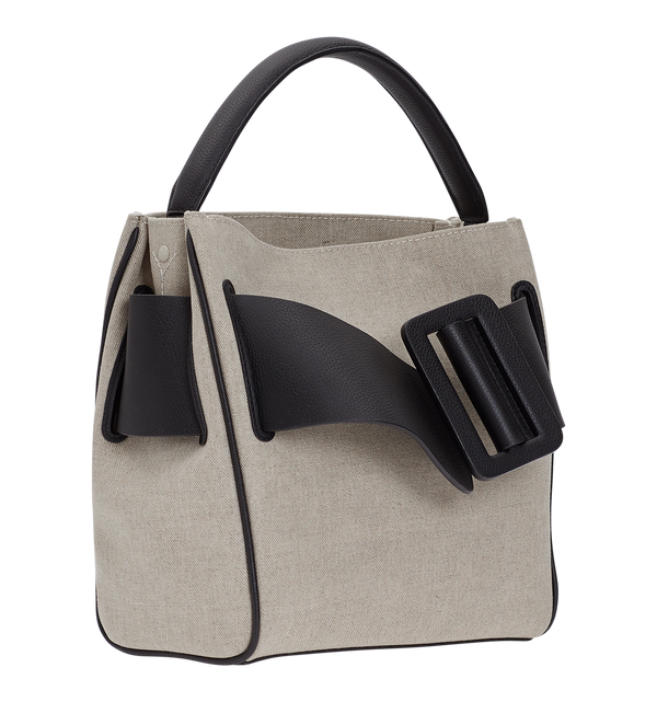 Boyy Devon 23 Soft Canvas Natural Black