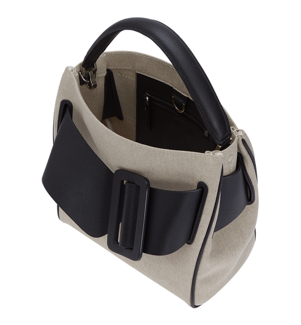 Boyy Devon 23 Soft Canvas Natural Black