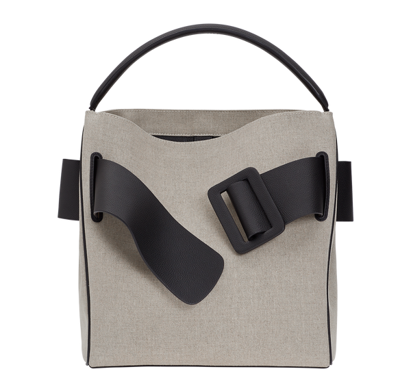 boyy Devon Soft Canvas Natural Black