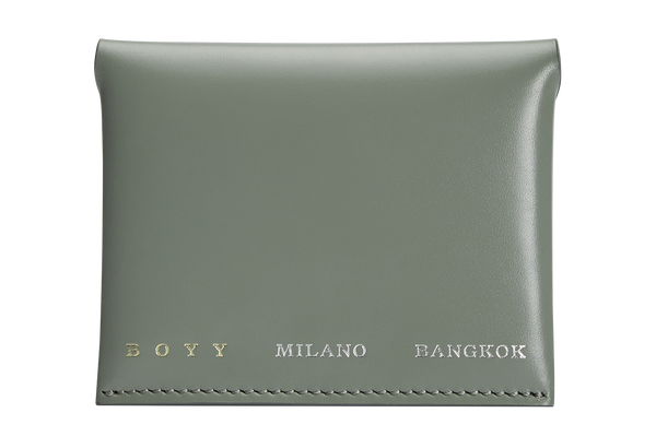 boyy Duplé Card Holder Celadon