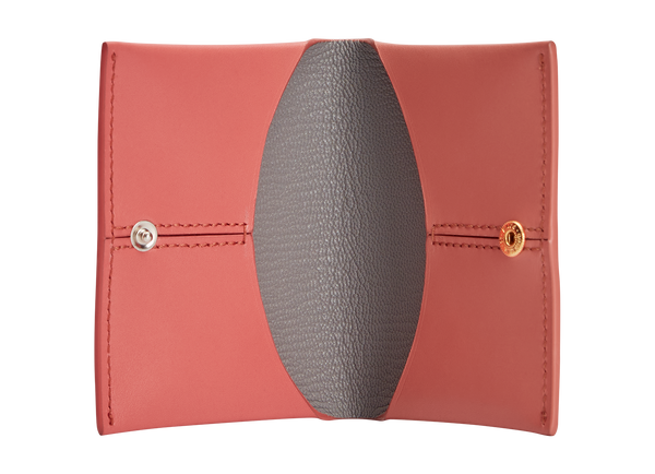 Boyy Duplé Card Holder Coral