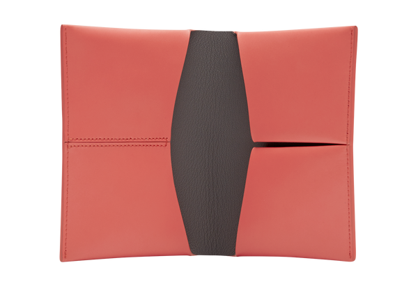 Boyy Duplé Passport Case Coral