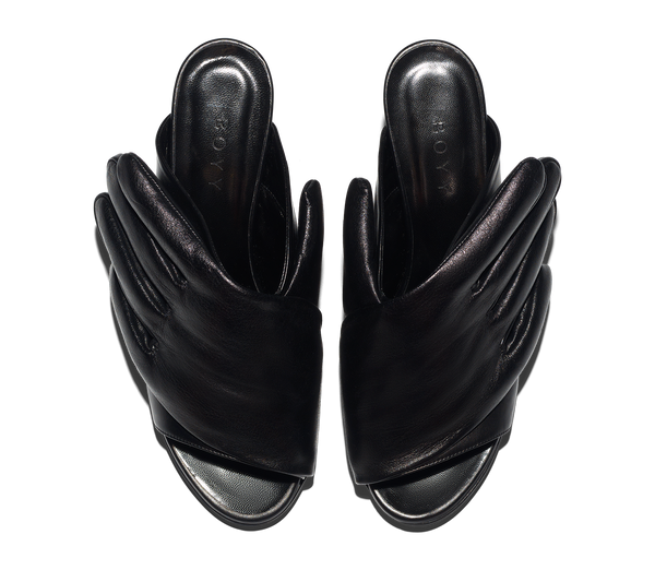 Boyy Glove Mule Black
