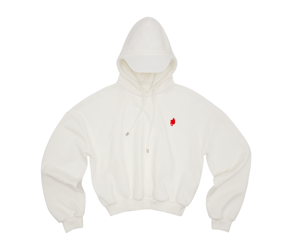 boyy Hoodie With Visor Off-White