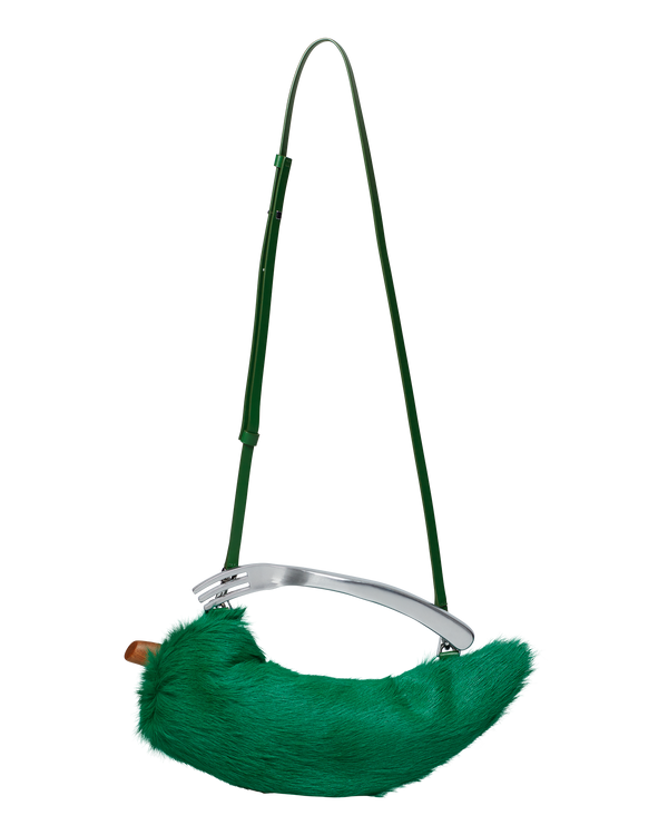 boyy Hungry Chili Calfhair Green