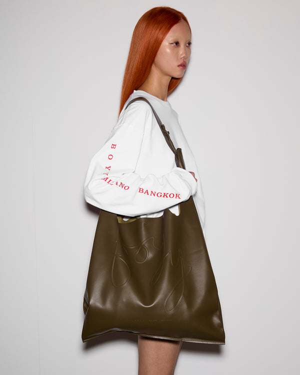 Boyy Poster Bag Jumbo Olive