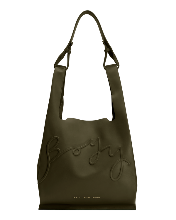 Boyy Poster Bag (L) Olive