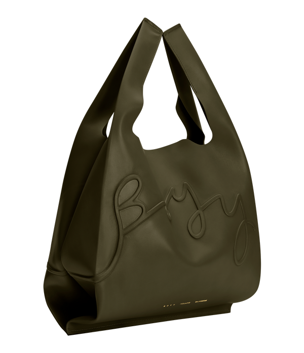 Boyy Poster Bag (L) Olive
