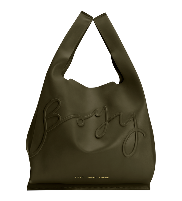 boyy Poster Bag (L) Olive