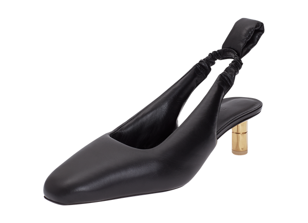Boyy Puffy Slingback Pump Black