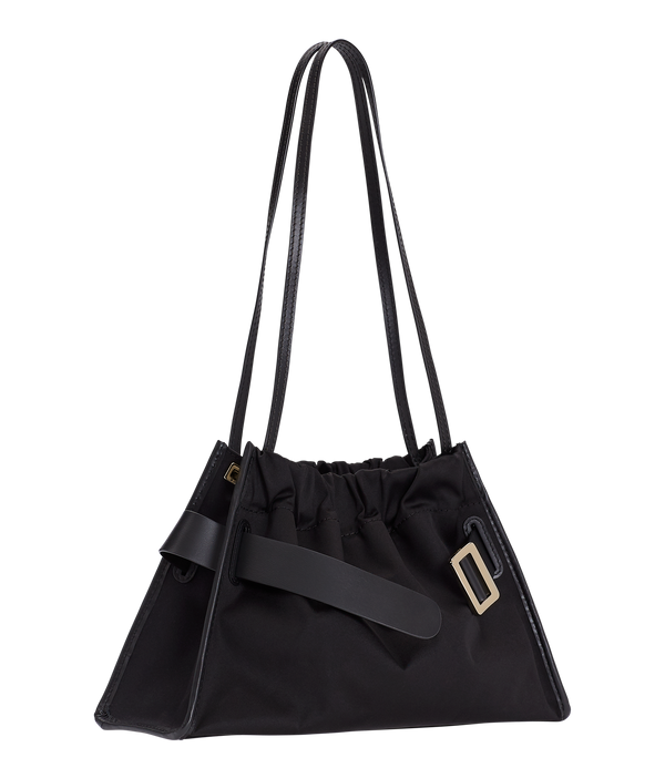 Boyy Scrunchy Satchel Nylon Black