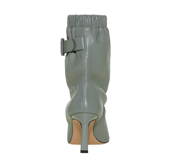 Boyy Slouchy Buckle Boot Celadon