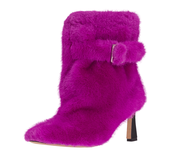 Boyy Slouchy Buckle Boot Minky Violet