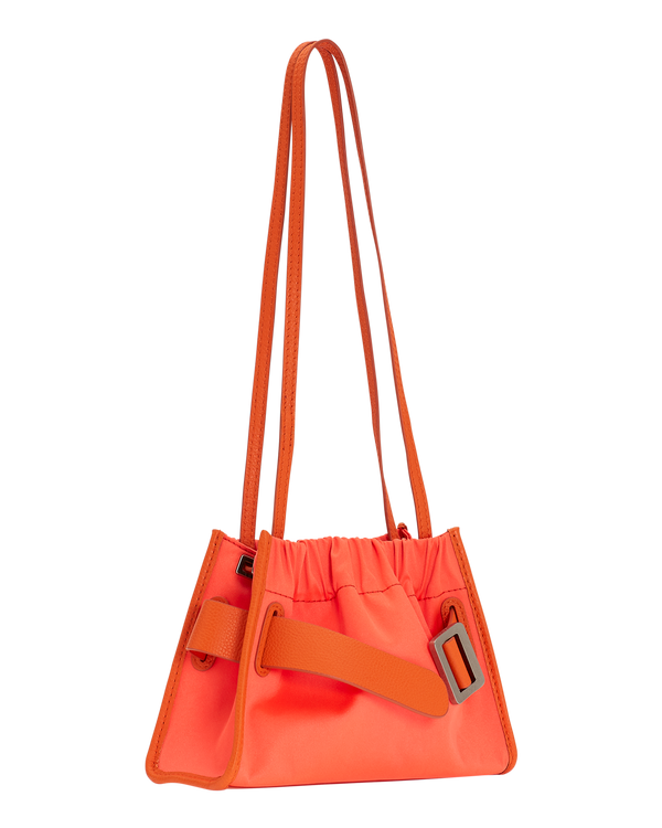 Boyy Square Scrunchy Soft Nylon Neon Orange