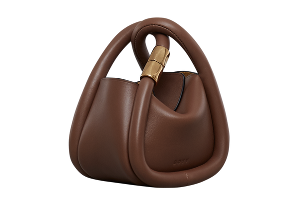 boyy Wonton Charm Cuoio Brown