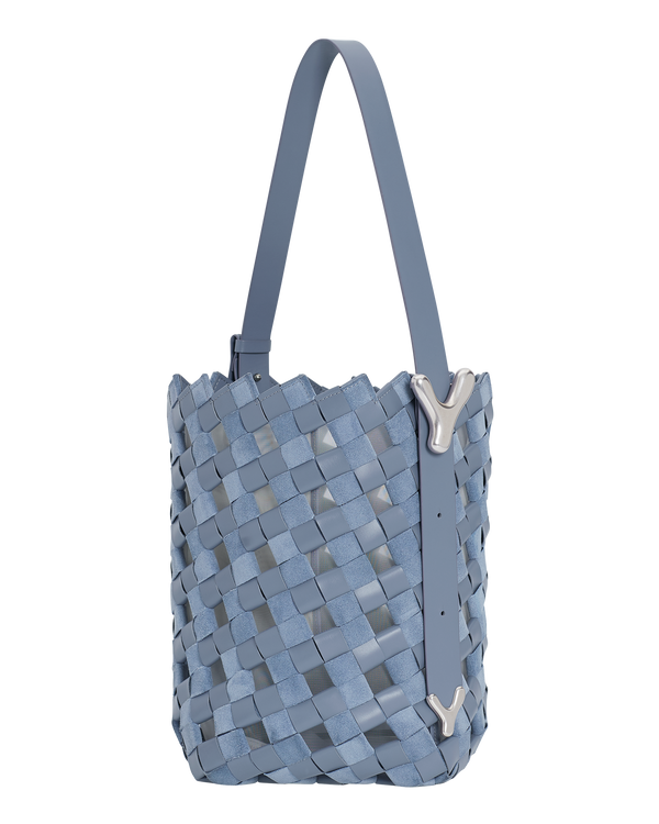 Boyy YY Bucket 19 Woven Muted Blue