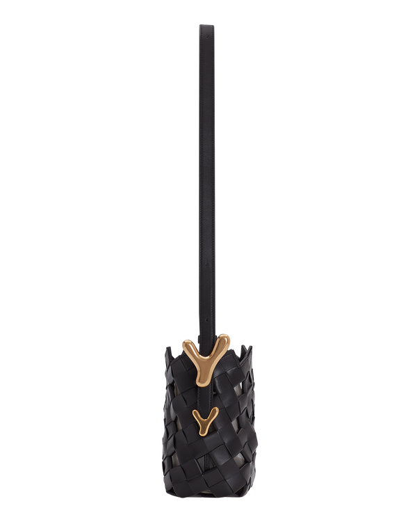 Boyy YY Bucket Woven Black