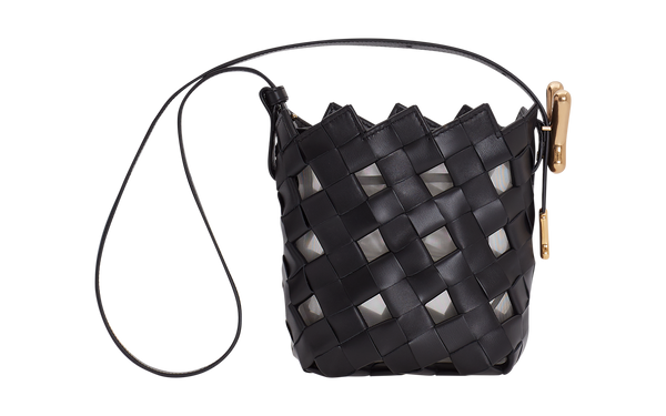 Boyy YY Bucket Woven Black