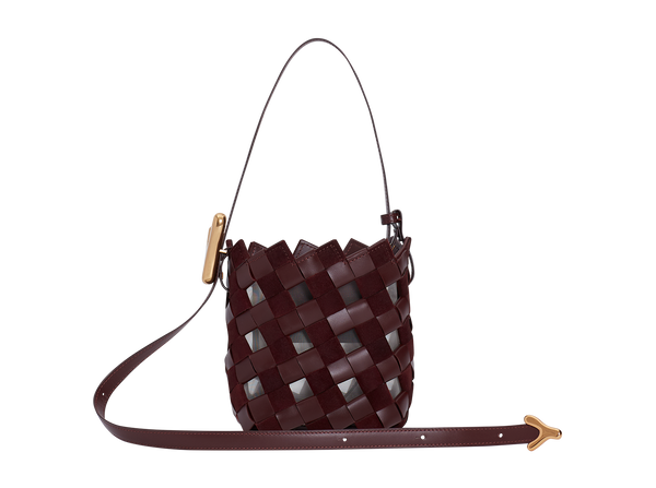 boyy YY Bucket Woven Bordeaux Gaucho