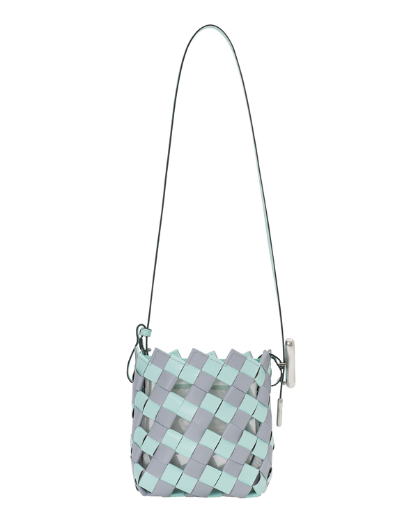 boyy YY Bucket Woven Mint Mist Grey