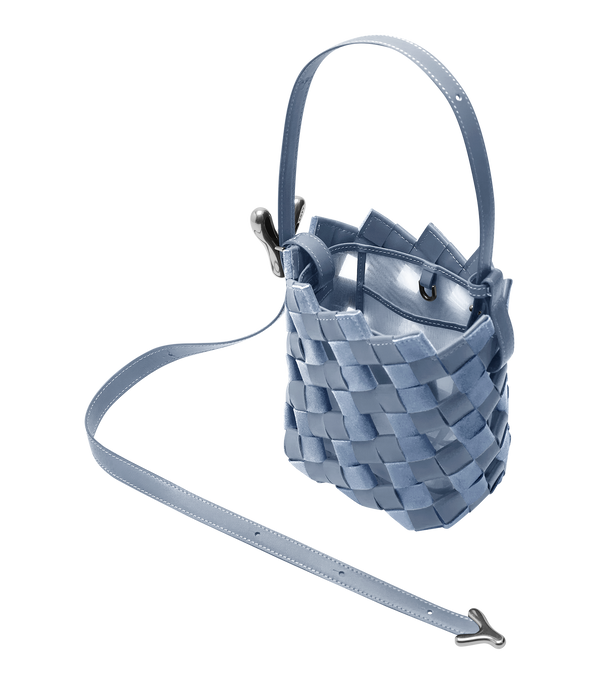 Boyy YY Bucket Woven Muted Blue