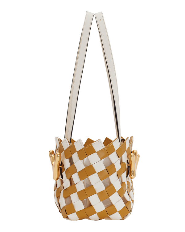 Boyy YY West 23 Woven Tote Amber Gold Corn Chowder