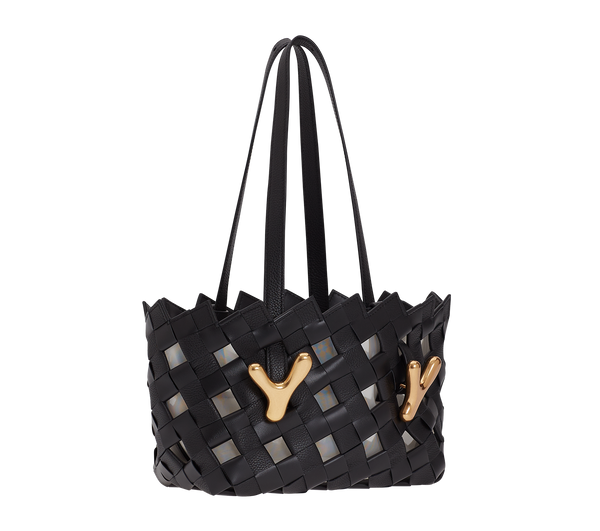 Boyy YY West 23 Woven Tote Black