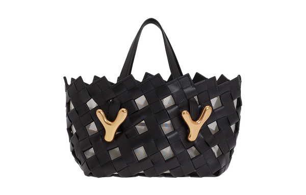 Boyy YY West 23 Woven Tote Black