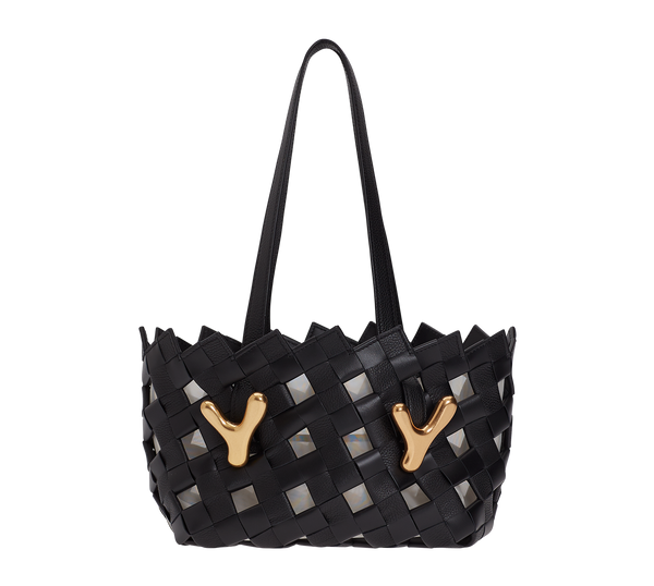 boyy YY West 23 Woven Tote Black