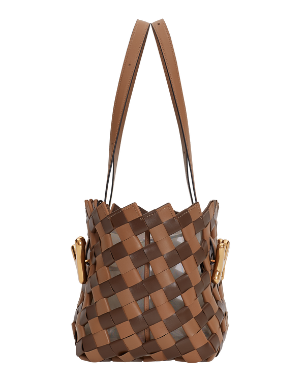 Boyy YY West 26 Woven Tote Caramel/Sesame