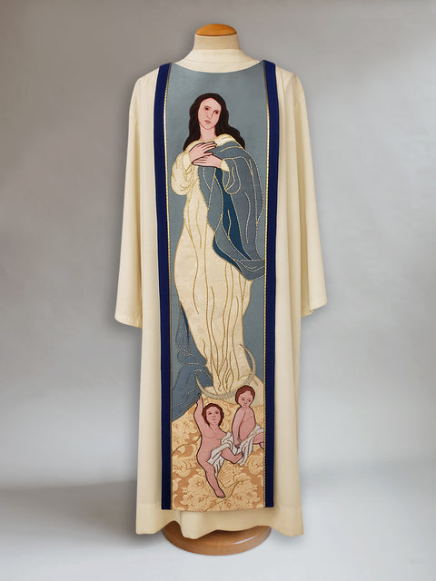 bramante Assumption of Mary Scapular Overlay Sample