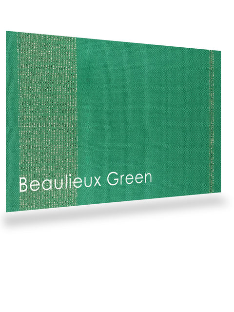 Bramante Beaulieux Asymmetrical Woven Sample Chasuble In Green