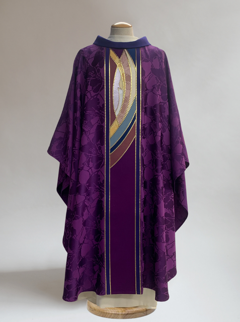 Bramante Advent Candle Sample Chasuble (B)