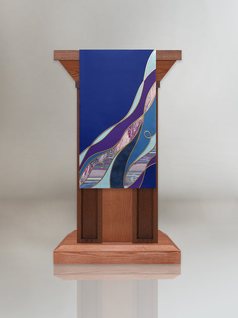 Bramante Advent Joy Blue Altar Scarves